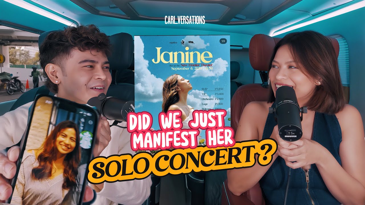KWENTUHAN LANG NAGING SOLO CONCERT BIGLA? - JANINE TEÑOSO | CARLVERSATIONS