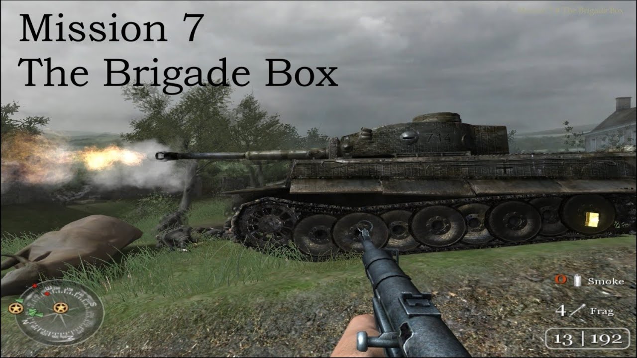 Call of Duty 2 Gameplay Walkthrough | American Campaign - Mission 7 The Brigade Box