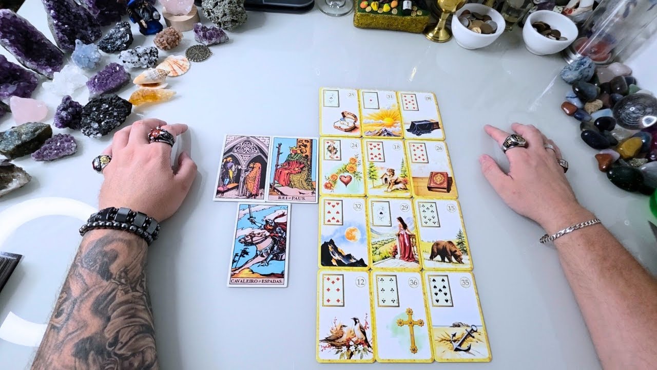 ✨Sua Situa&ccedil;&atilde;o AMOROSA em 12 Cartas🔥