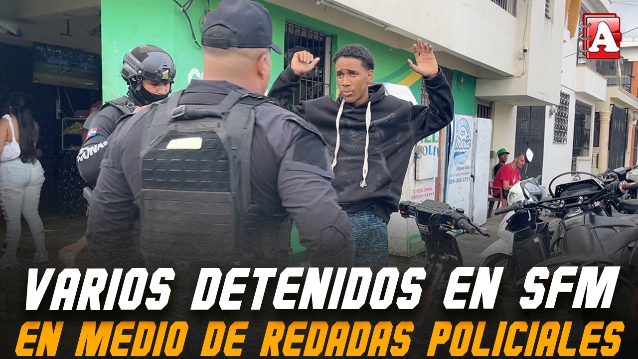 LA POLICIA SE TIRA EN LOS BARRIOS DE SAN FRANCISCO DE MACORÍS