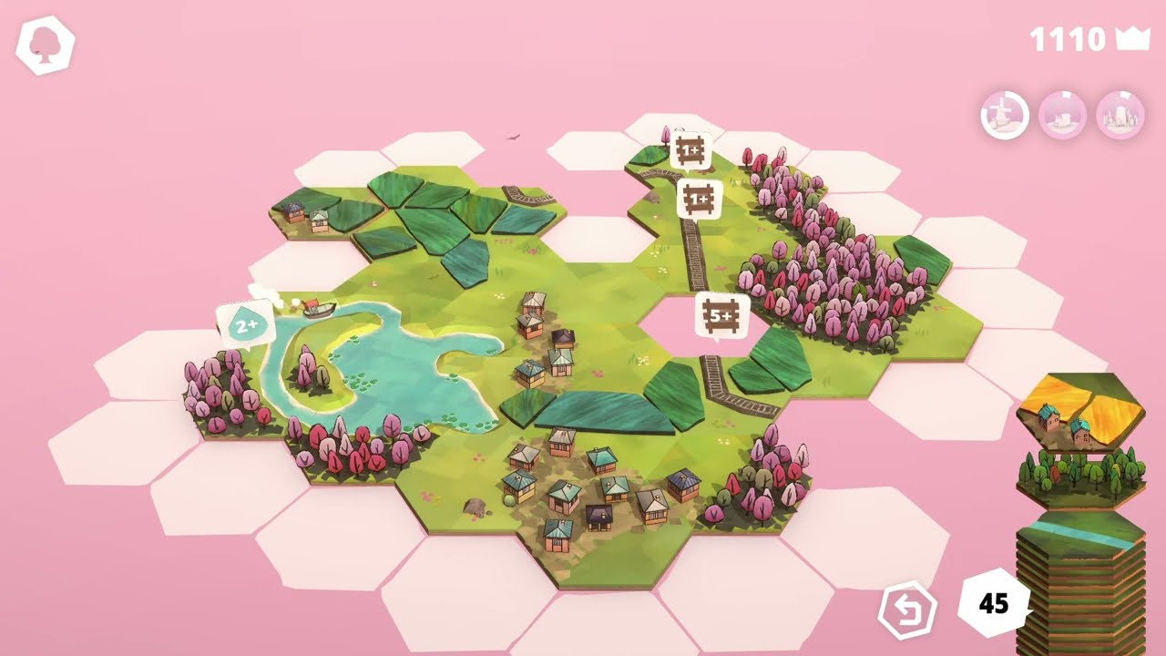 Update while playing Dorfromantik
