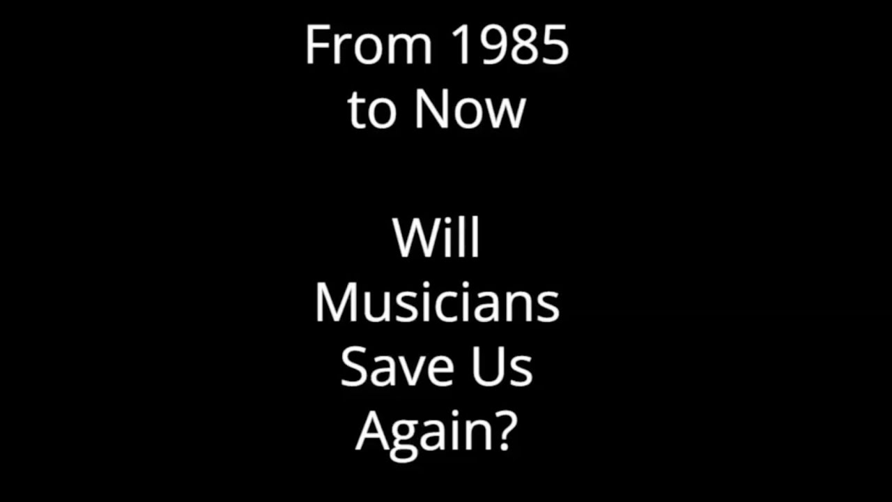 030 Will Musicians Save Us Again