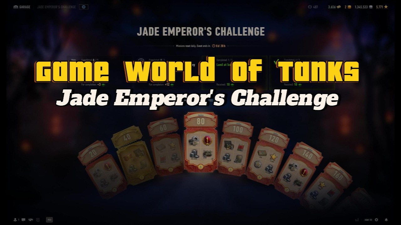 Main Mode Jade Emperor's Challenge @WorldOfTanksOfficialChannel