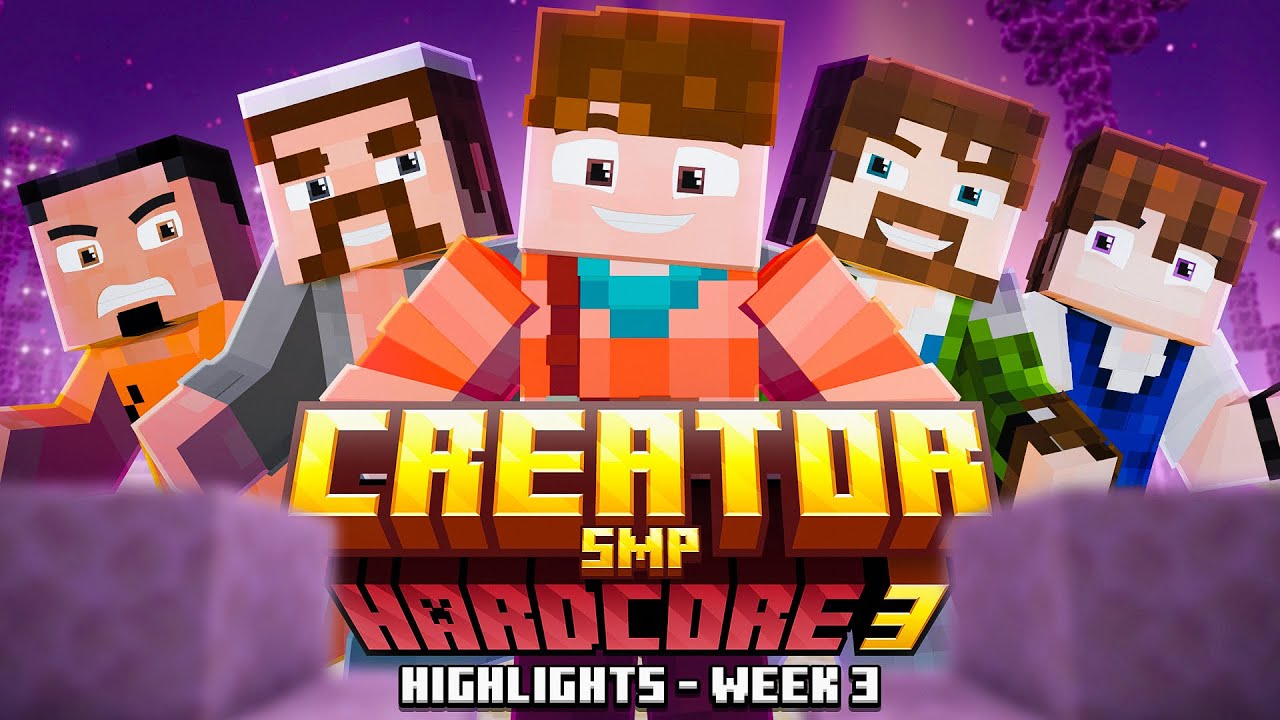 CreatorSMP Hardcore S3 - Week 3 Highlights