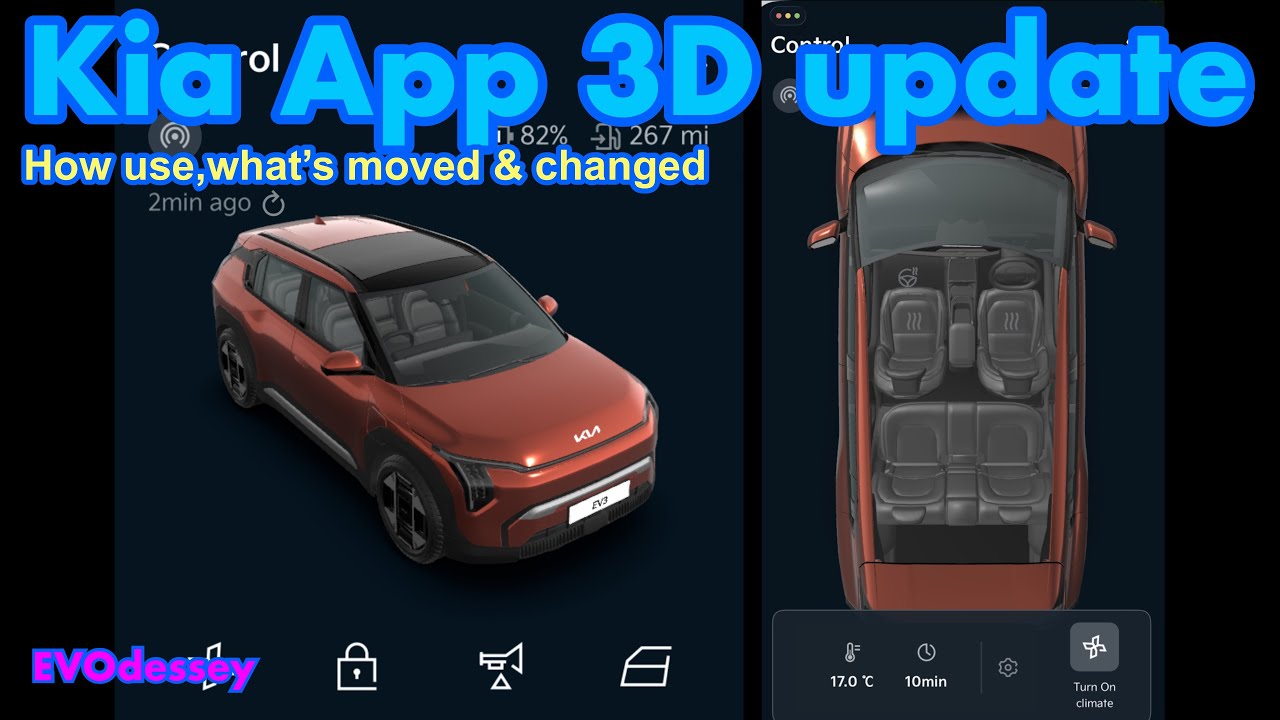 В приложении Kia для ЕС/Великобритании теперь доступен 3D-режим: как его настроить, что изменилос...