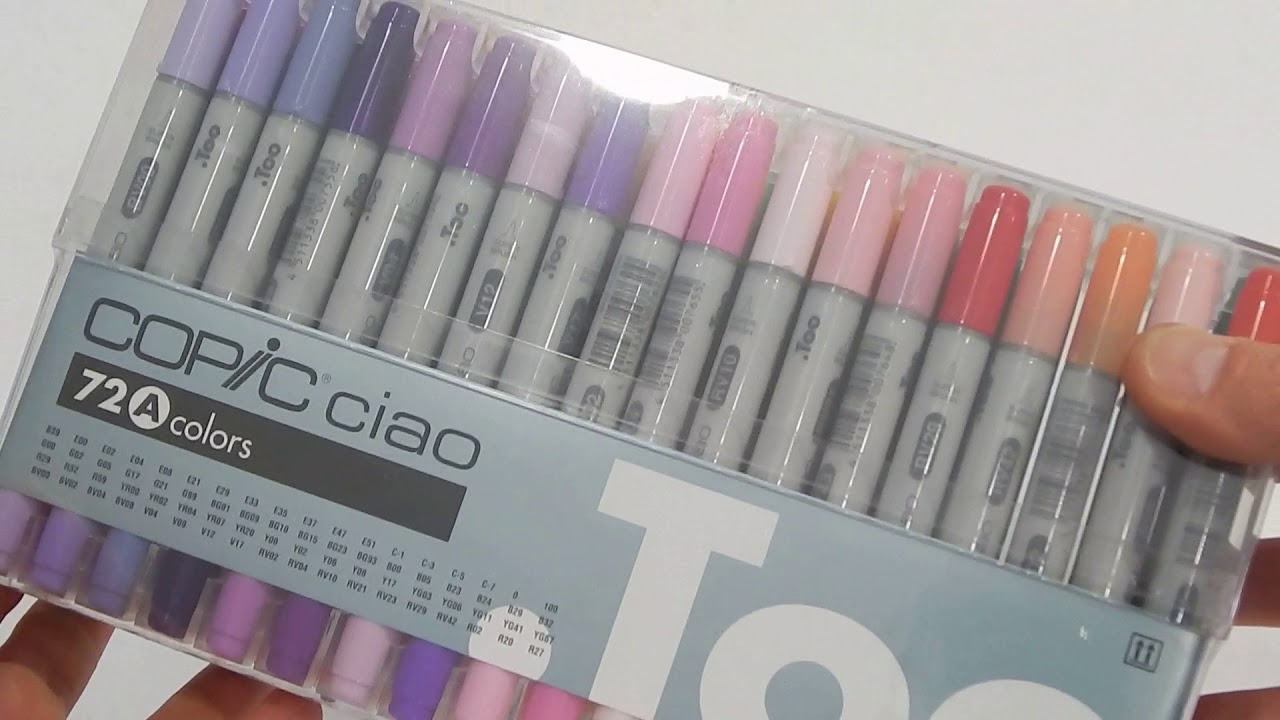 Маркеры Copic 72 CIAO set A