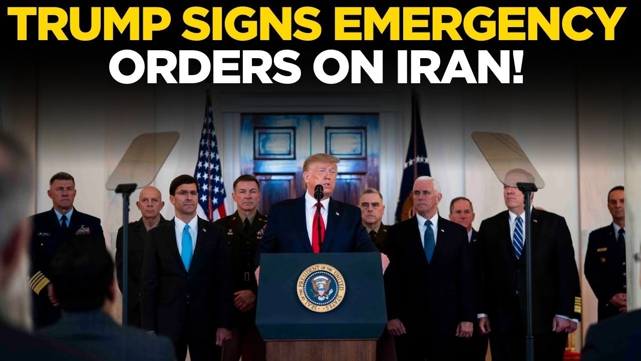 TRUMP IRAN ANNOUNCEMENT LIVE | President Trump Makes Major Statement From The White House | Trump
