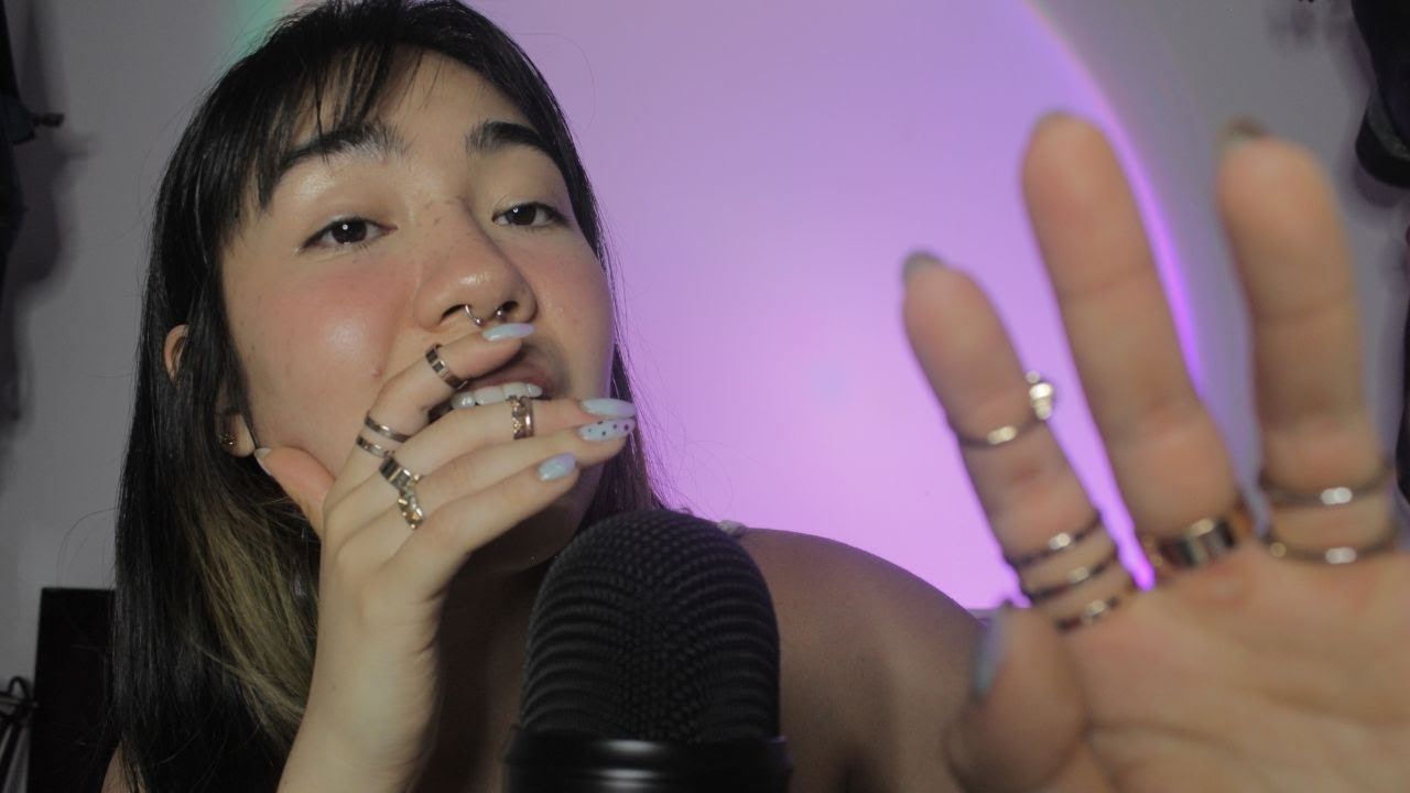 ASMR RAPIDO | MOUTH SOUNDS e HAND SOUNDS (e outros gatilhos com ANEIS)
