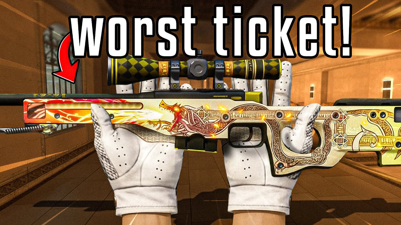 I HIT THE WORST ONE PERCENT TICKET POSSIBLE BUT..