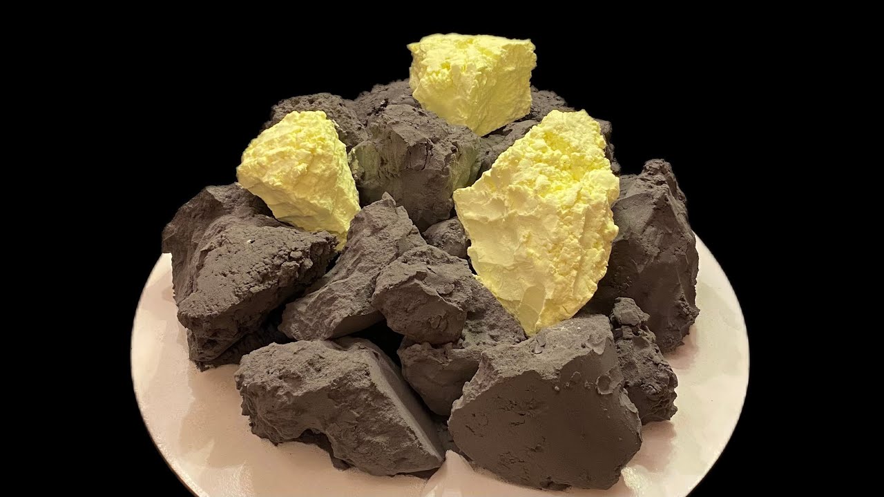 ASMR Baking Soda Crushing 🌔| Pure Relaxation & Stress Relief