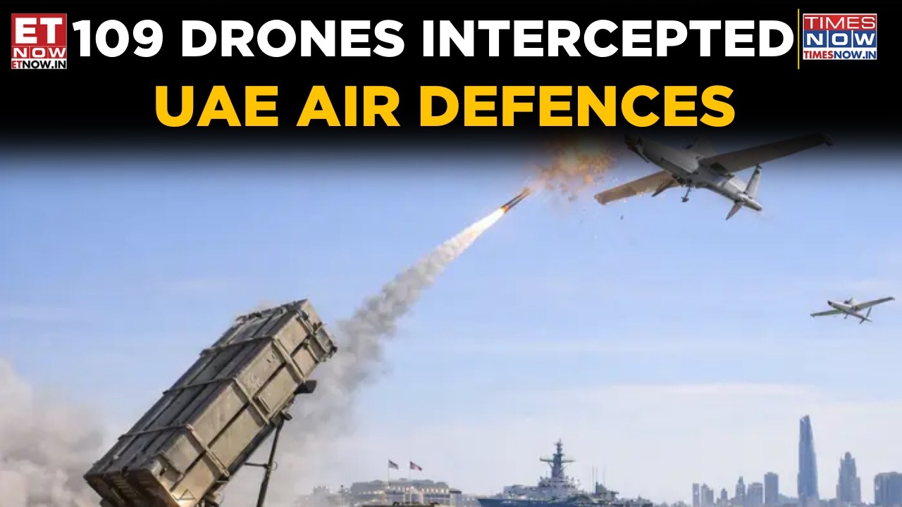 UAE Reveals Scale Of Iran Attacks: 205 Missiles, 1,100+ Drones Intercepted | Breaking News | ET Now