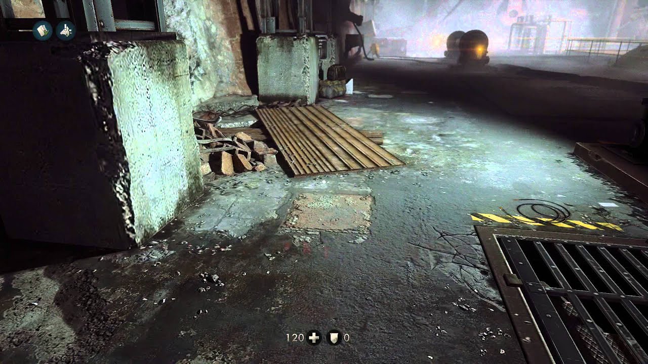 Wolfenstein: The New Order - A Mystery: Search Archives Hand anya State Records, BJ Sewer Fall PS4