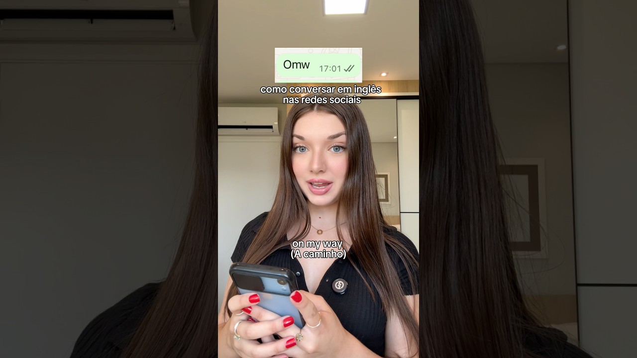 Como conversar em ingl&ecirc;s nas redes sociais #ingles #aprenderingles #fyp