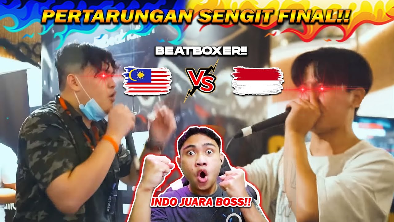 INDO Beatbox VS MALAYSIA Beatbox 🔥 | Adi Kerang VS AFQ The Capital Beatbox Battle FINAL Reaction