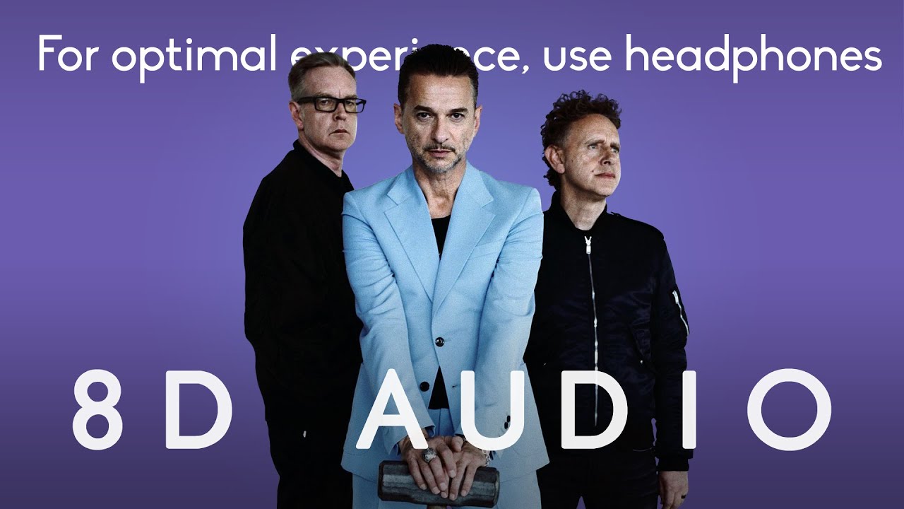 Depeche Mode -  Enjoy the Silence (2006 Remastered version)  |  8D Audio
