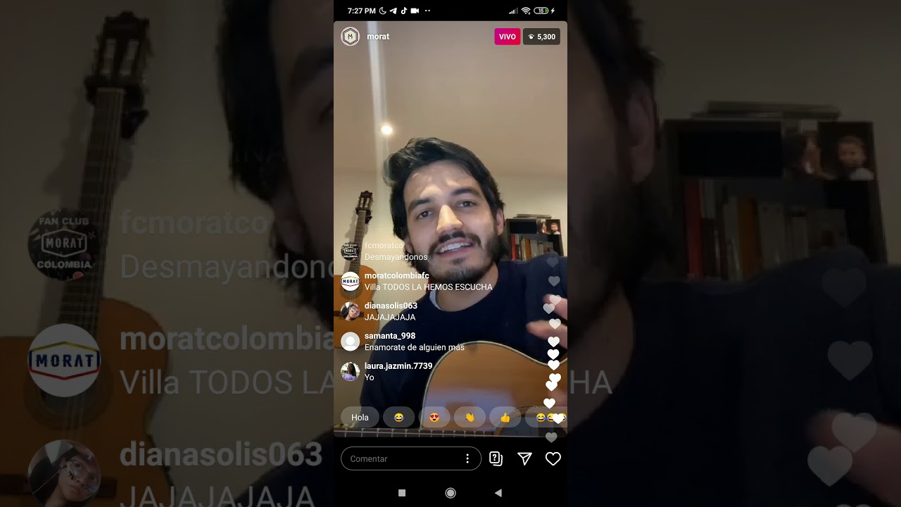 🔴 LIVE MORAT- Juan Pablo Villamil cantando viejas canciones   [Parte 1]
