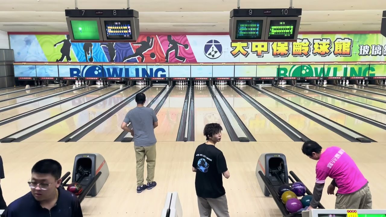 大中暗工教BOWLING TIME3/12第一局