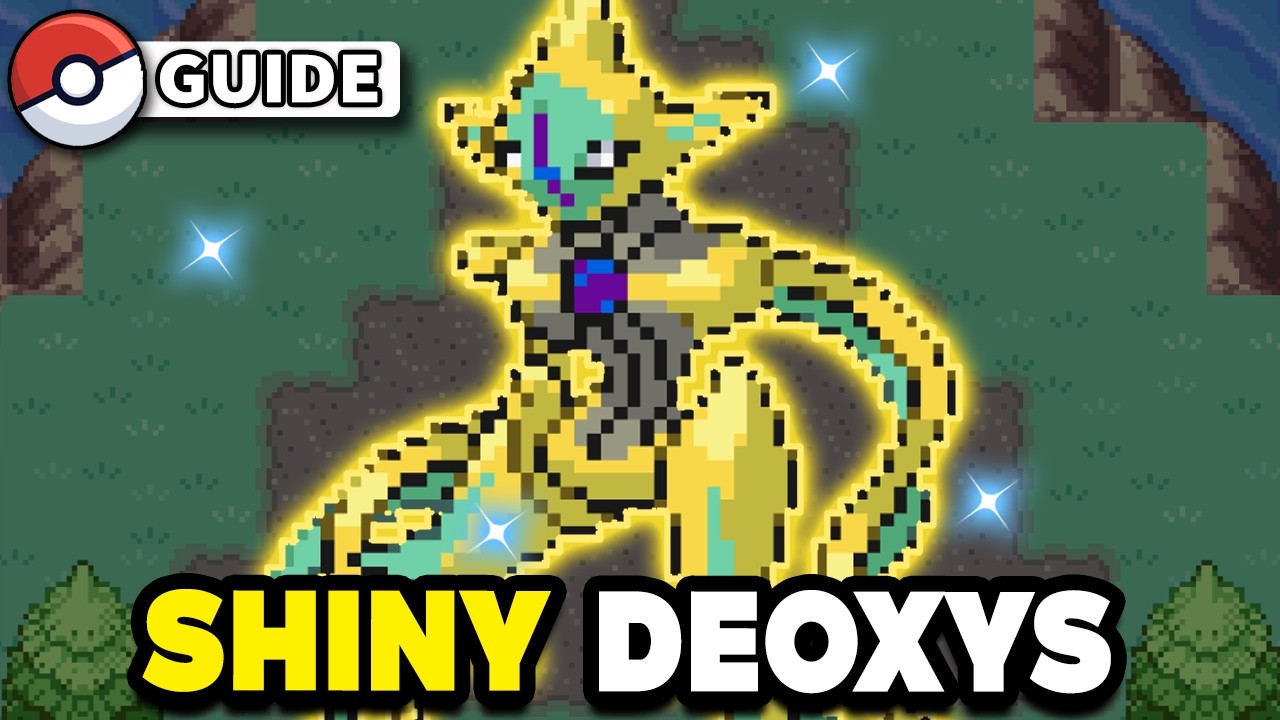 Jak złapać DEOXYS i SHINY DEOXYS w Pokemon FIreRed i LeafGreen
