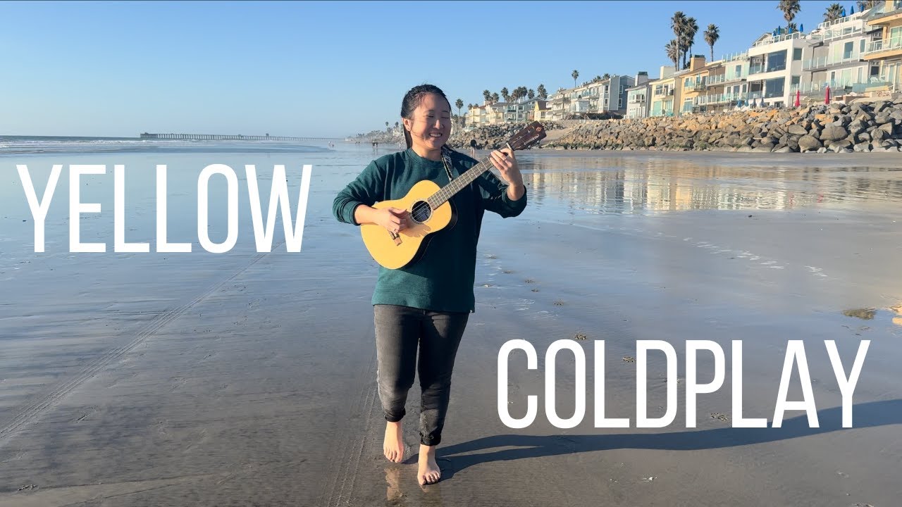Yellow - Coldplay Baritone Ukulele