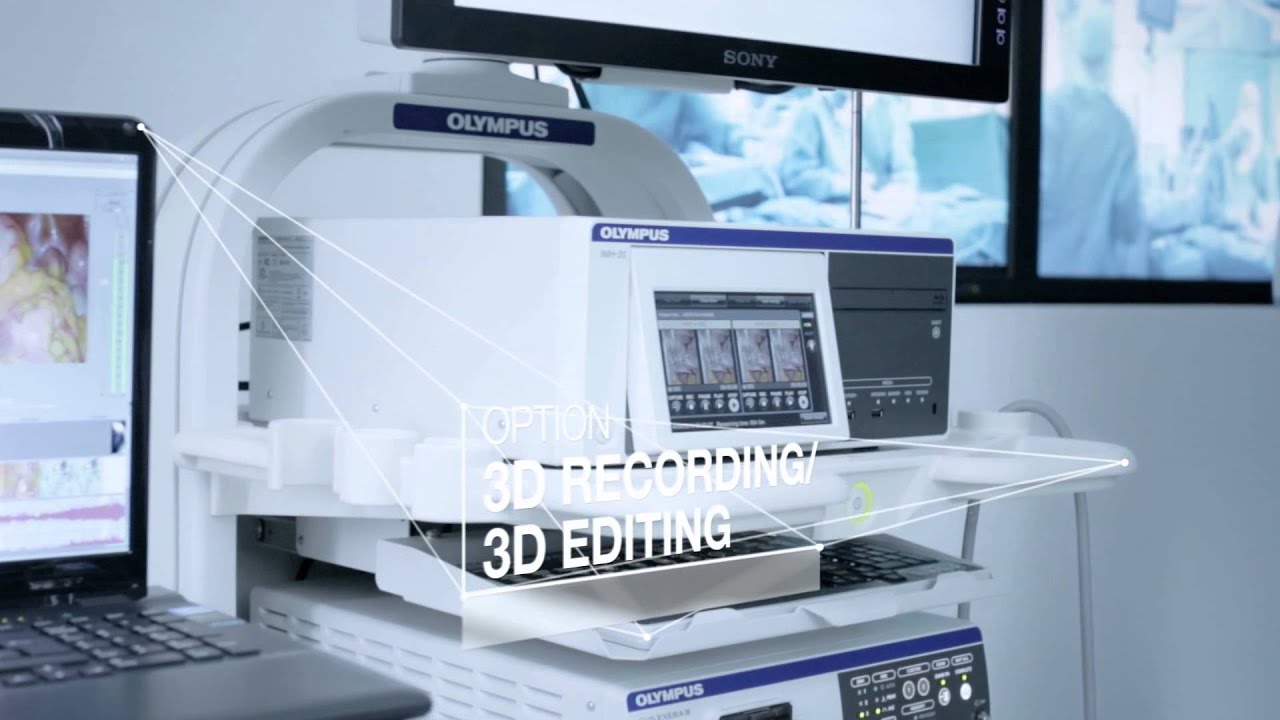 OLYMPUS 3D Laparoscopy Surgery including ENDOALPHA Integration
