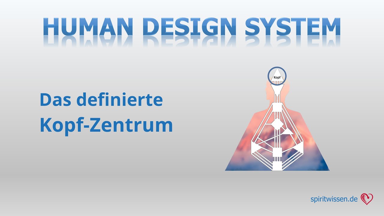 Human Design: Das definierte Kopf-Zentrum