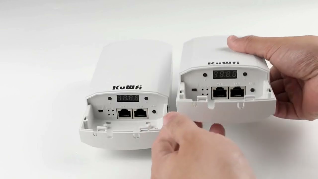 KuWfi 300Mbps Outdoor CPE Bridge 2.4Ghz Wireless WiFi Router AP Repeater Bridge WiFi #aliexpresshaul