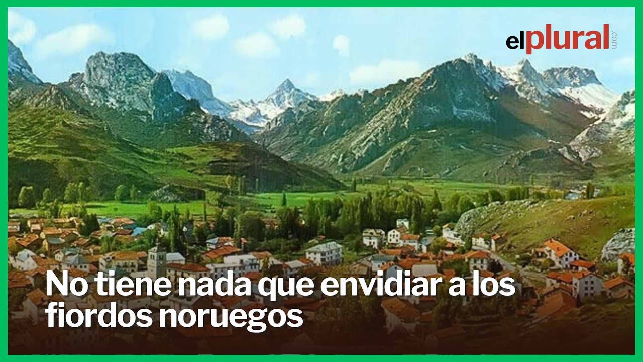 Riaño, el pequeño pueblo leonés sepultado por el agua ubicado en los Picos de Europa