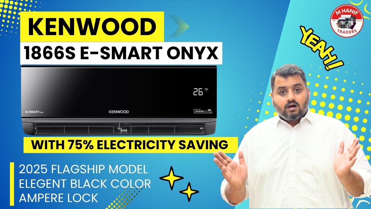 KENWOOD 1866S E-SMART ONVX 75% SAVING MODEL COMPLETE REVIEW #sale #offer #kenwood #airconditioner