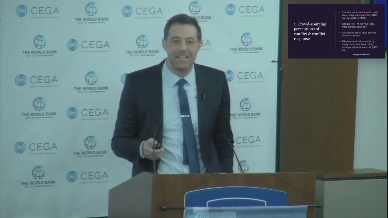 Predicting Government Action by Crowdsourcing  - Michael Kleinman  (Measuring Development 2019)