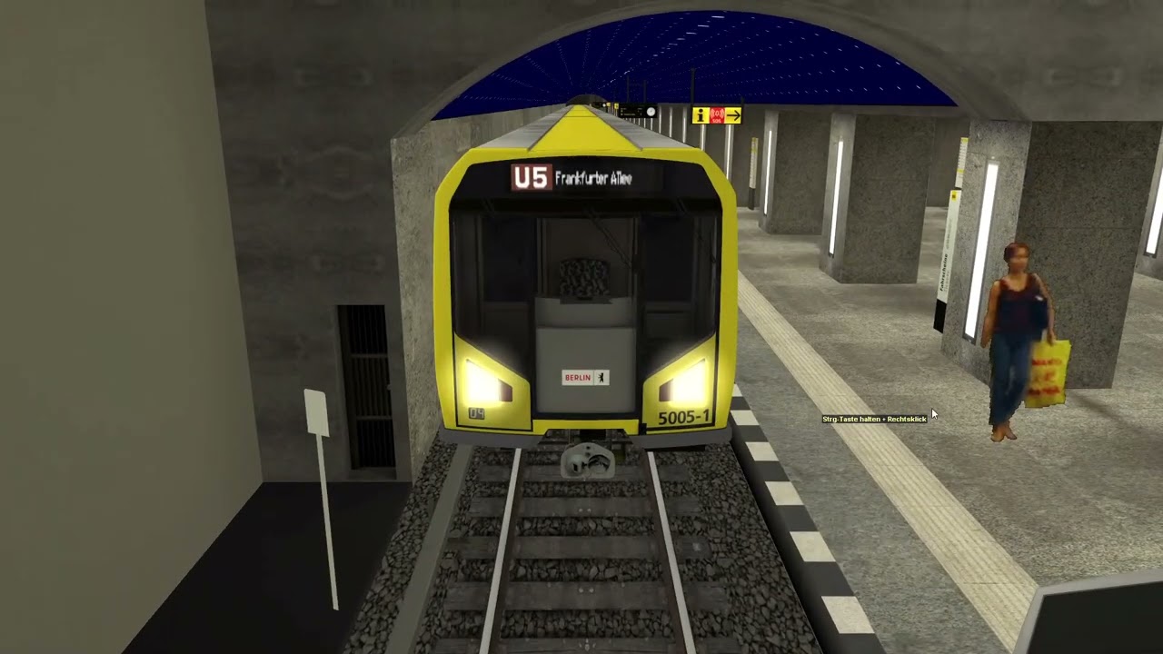 TS2009 U5 Mit Dem H Zur Frankfurter Allee