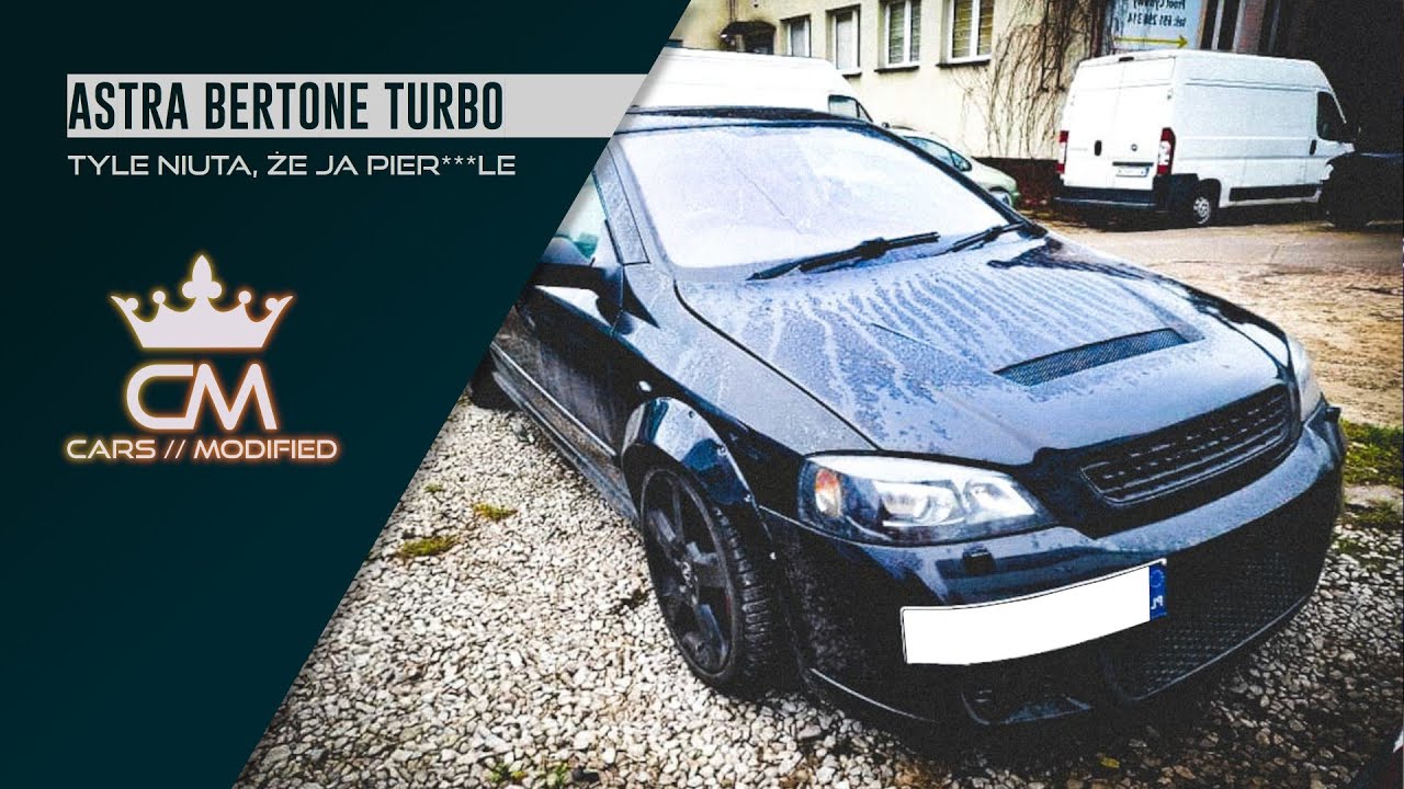 Astra G BERTONE 2.0 TURBO - TYLE NIUTA, ŻE JA PIER**LE
