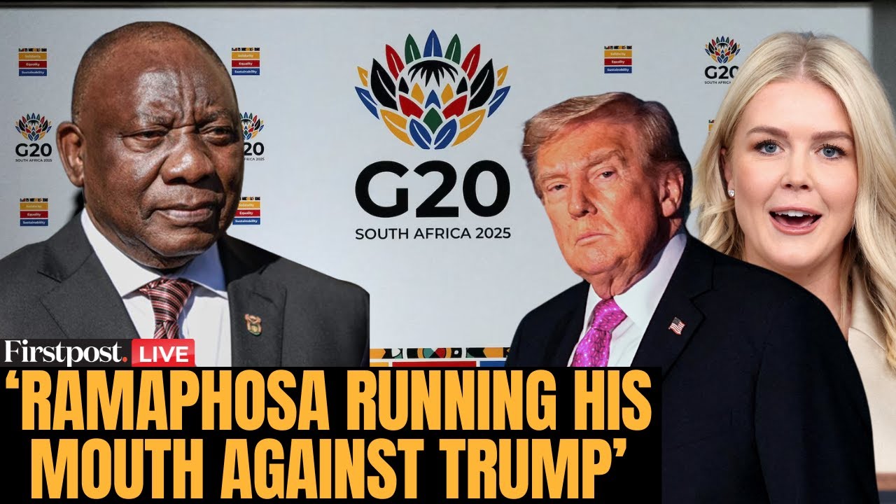 G20 Summit LIVE: White House Denies US Participation in G20 and Criticizes South Africa&rsquo;s Statement