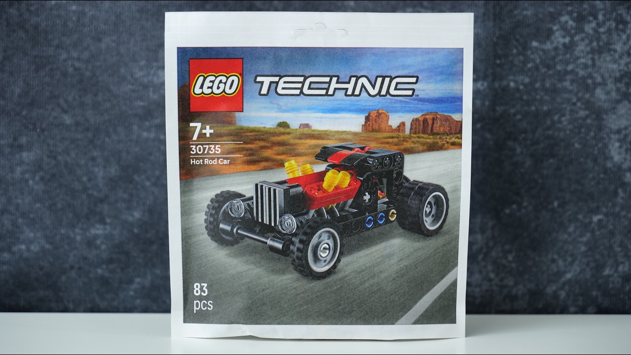 LEGO Technic 30735 Hot Rod Car - LEGO Speed Build Review