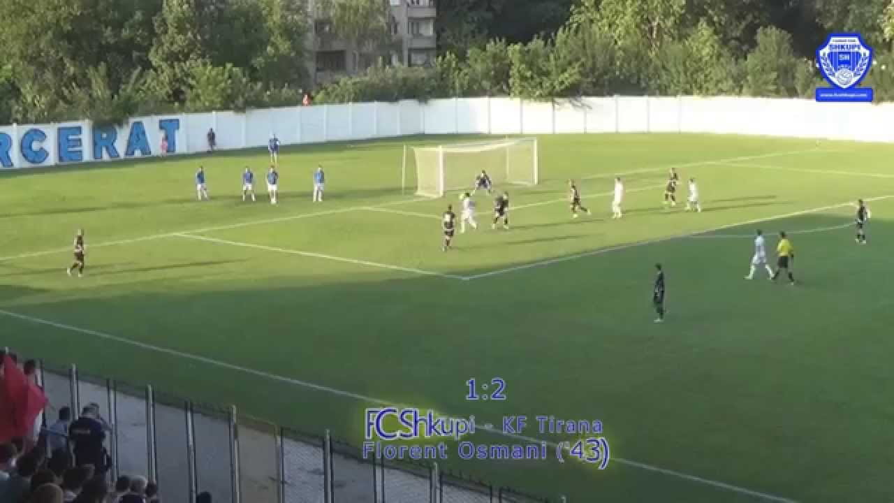 FC Shkupi - KF Tirana 1-2 Ndeshje kontrolluese
