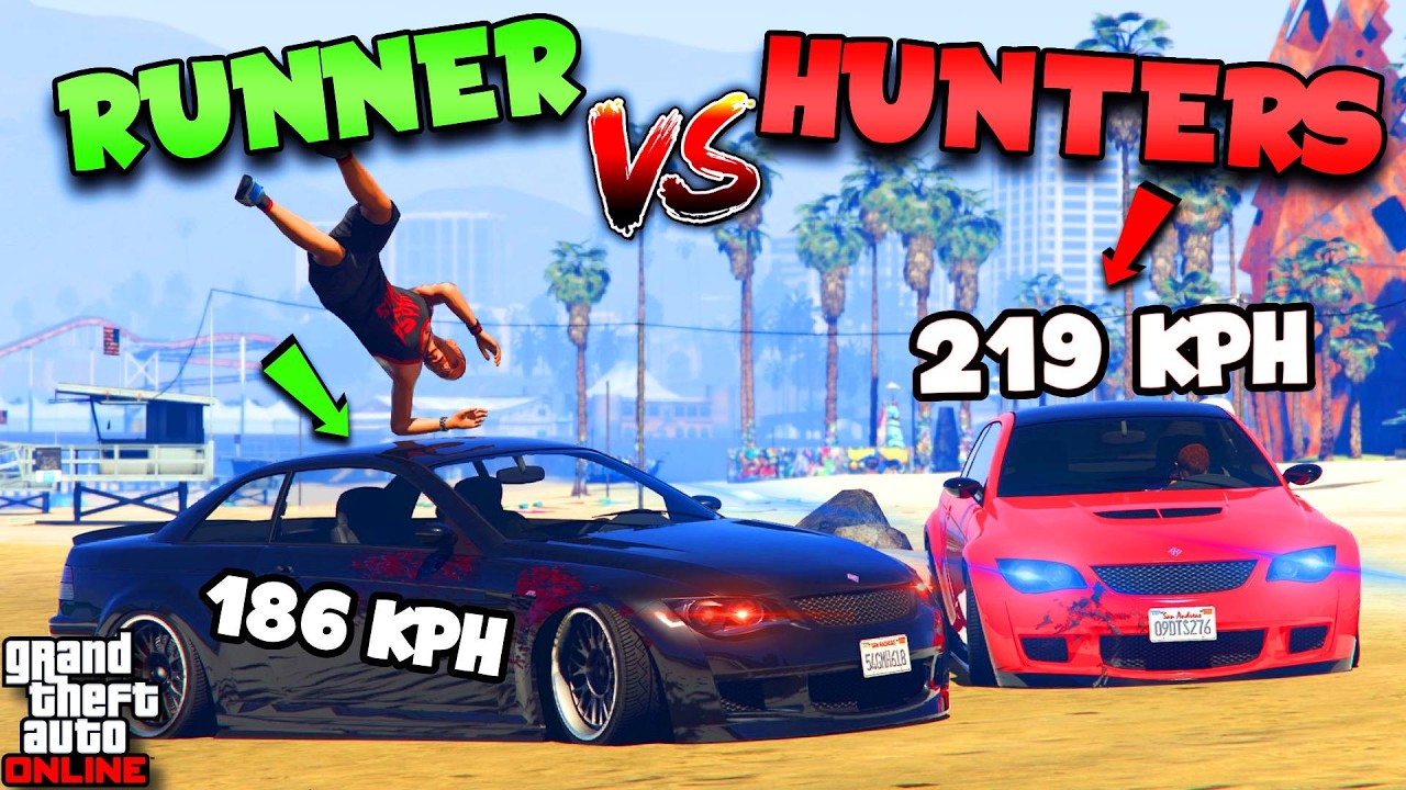 Sentinel SURVIVAL Challenge! | GTA Online Manhunt