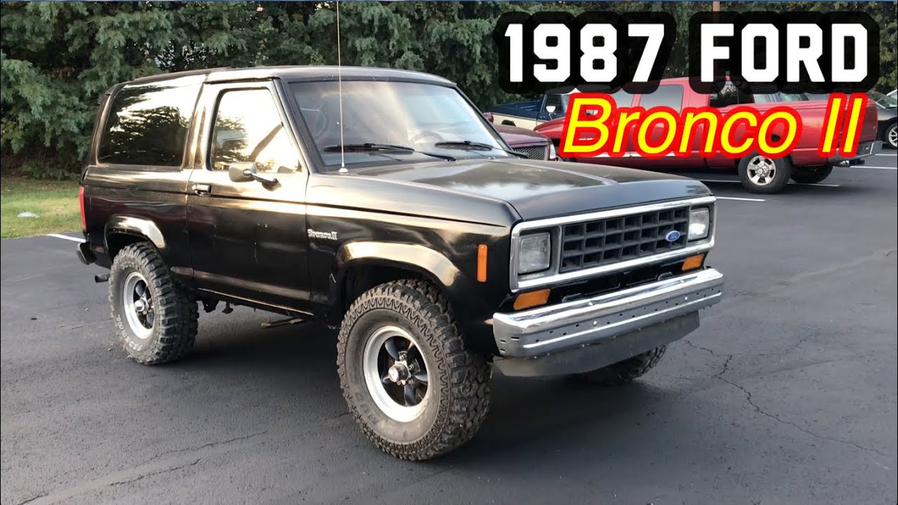 РЕТРО-ОБЗОР: Взгляд в прошлое на Ford Bronco II 1987 года