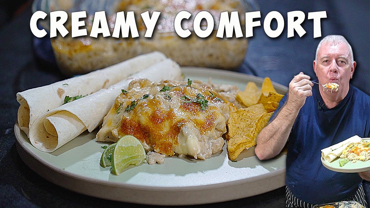 This EASY White Bean Chicken Chili Is Ridiculously Creamy!!
