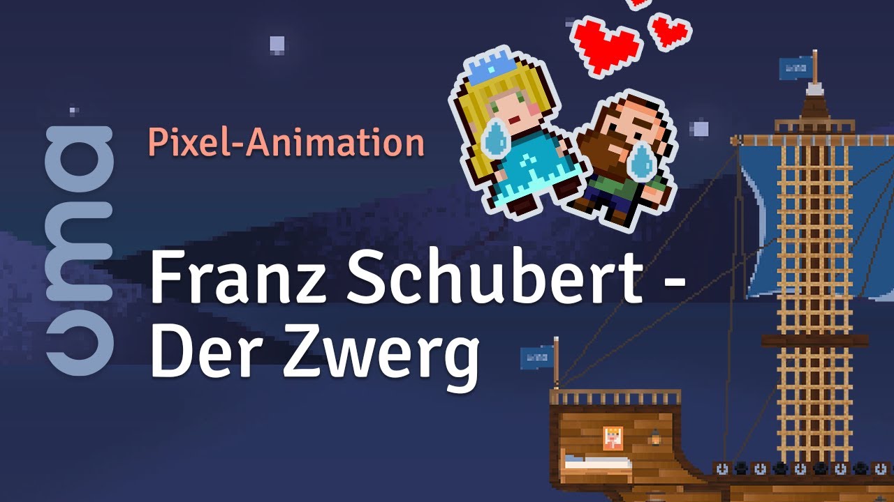 Franz Schubert - Der Zwerg (Pixel-Animation)