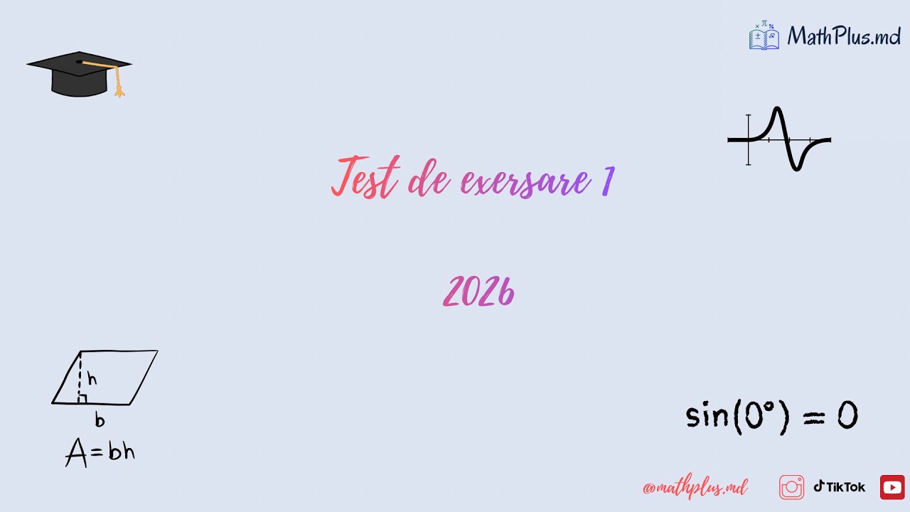 Test de Exersare 1 2026 Profil Real