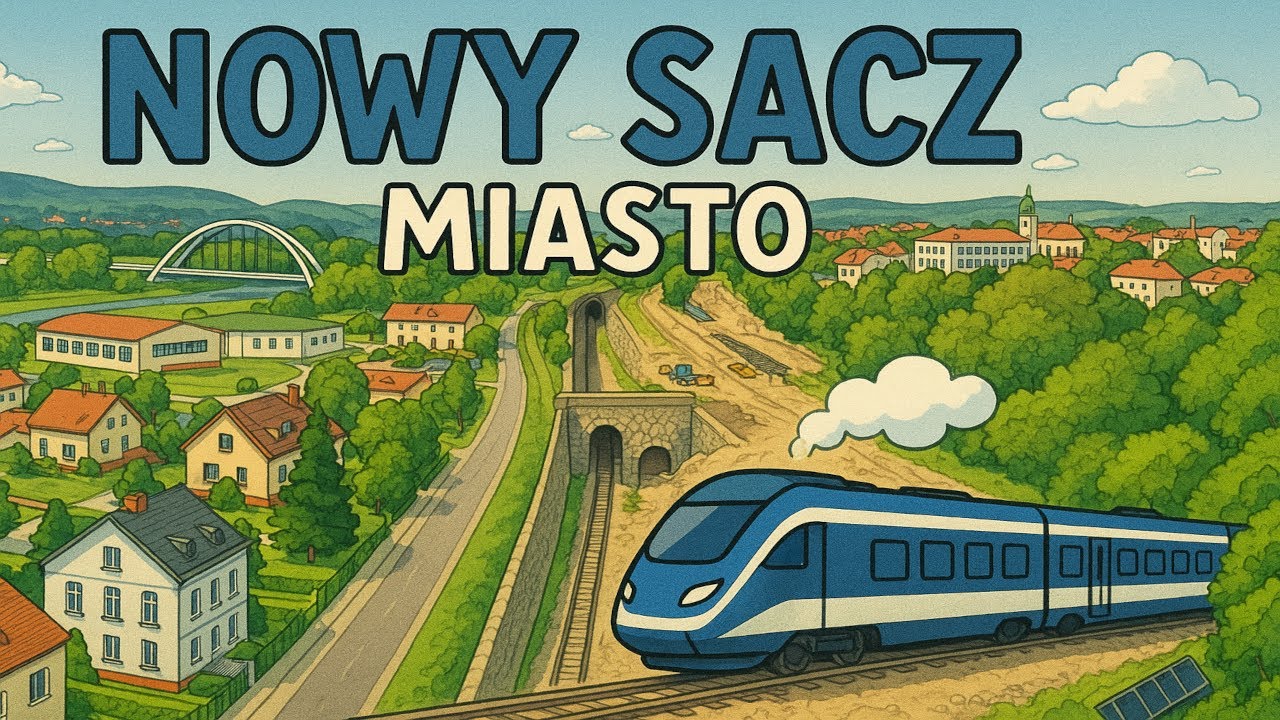 Przebudowa przystanku Nowy Sącz - Miasto #nowysącz #pkp