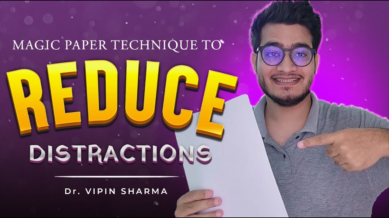 Increase Focus in Studies | Magic Paper Technique