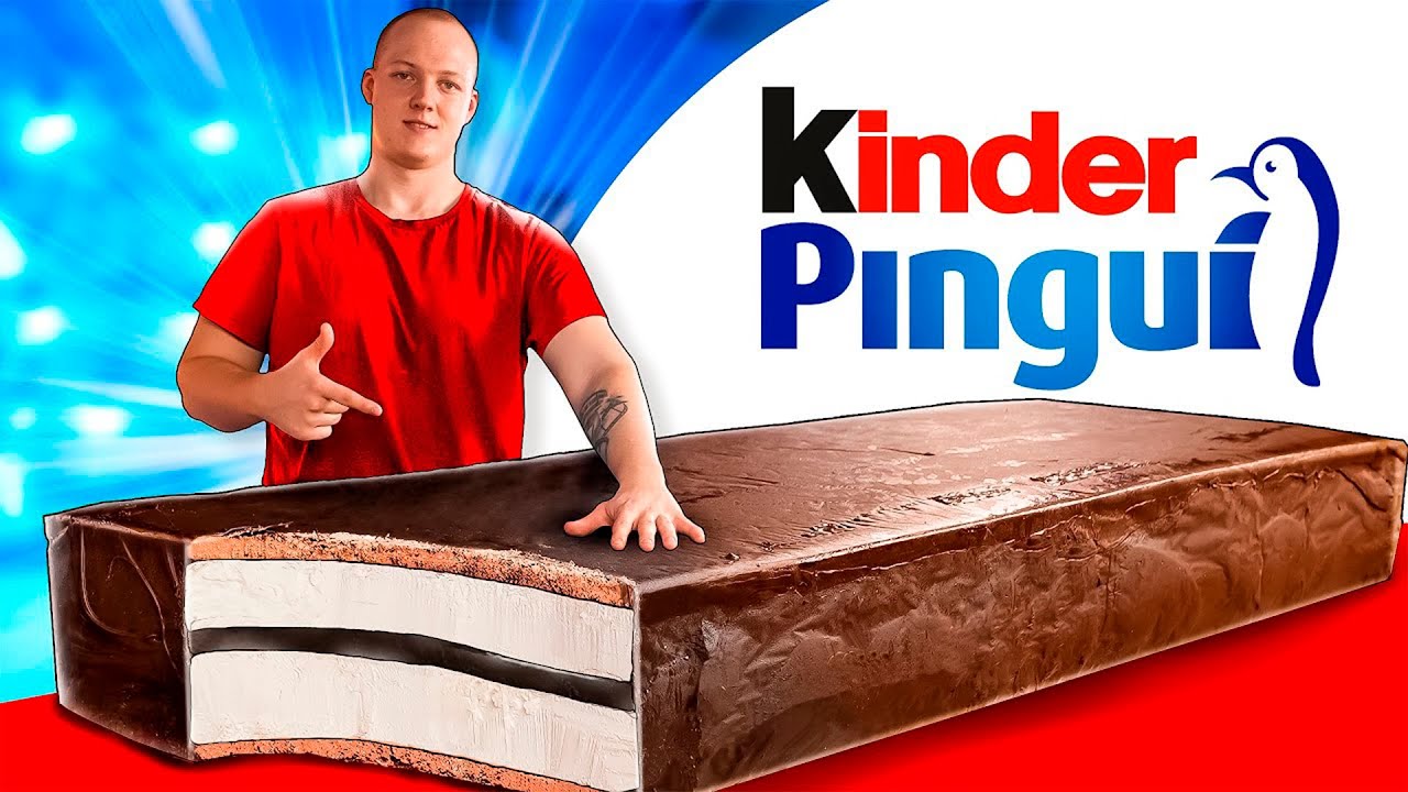 Kinder Pingui Gigante | Come realizzare il Kinder Pingui fai-da-te più grande del mondo VANZAI