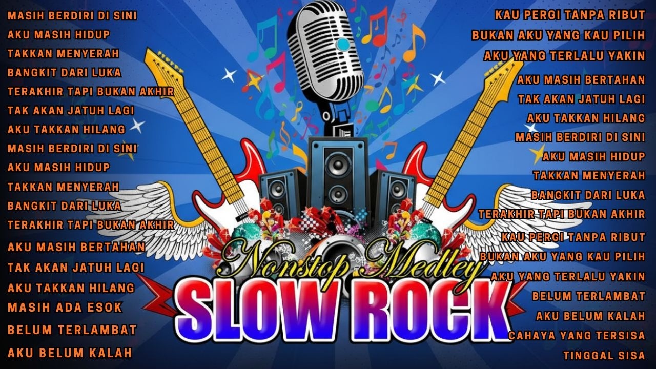 SLOW ROCK COVER INDONESIA TERBAIK 🎤 Lagu Nostalgia Versi Terbaru Paling Menyentuh