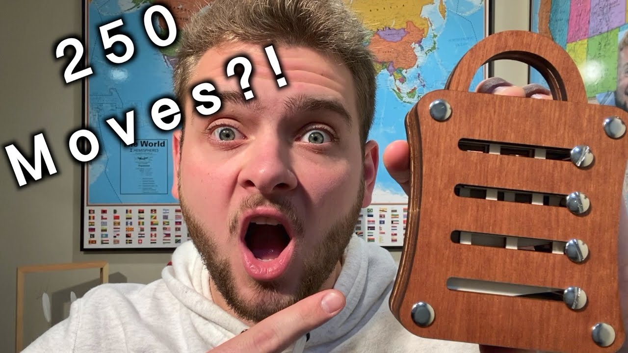 250 Moves to Open This Lock?!?