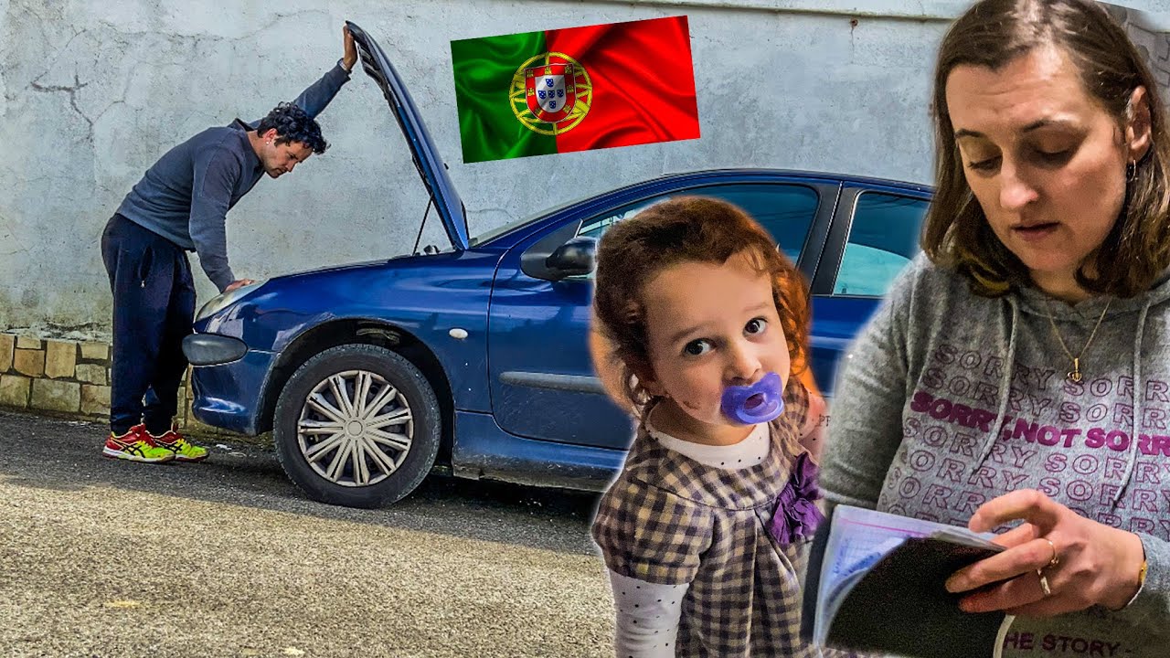 PREPARANDO NOSSA VIAGEM DE CARRO EM PORTUGAL 🚙 🇵🇹 | Eu Ela e a Bebê