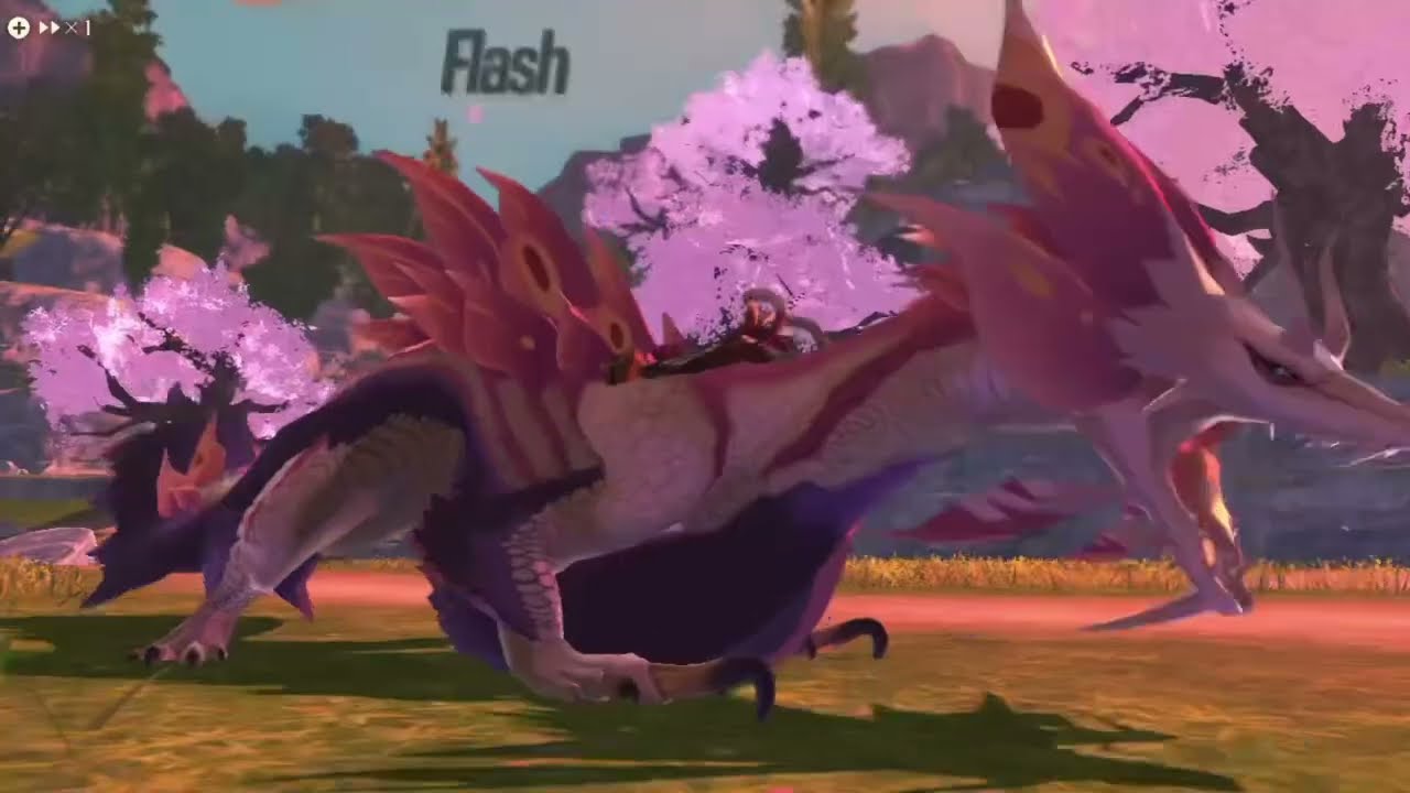 Monster Hunter Stories 2 - Mizutsune All Moves