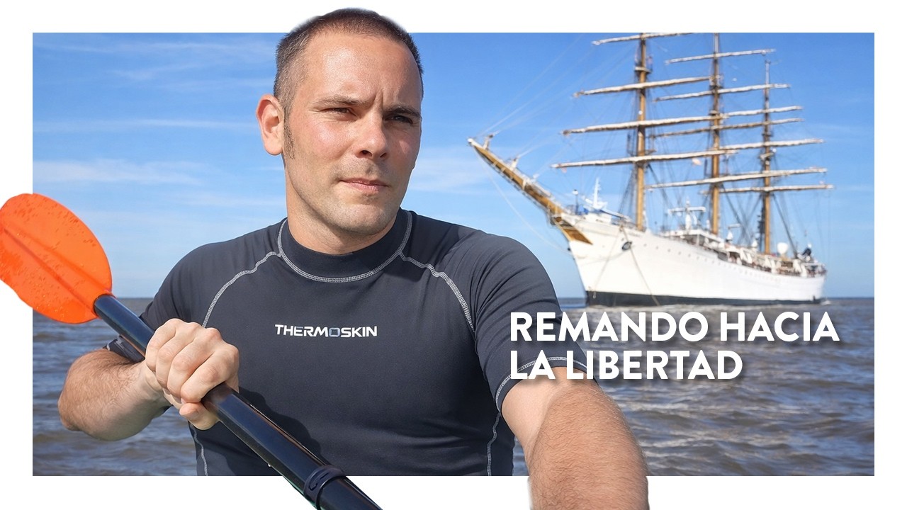 Kayak desde Palo Blanco a Astilleros Rio Santiago. a Ver La Fragata Libertad