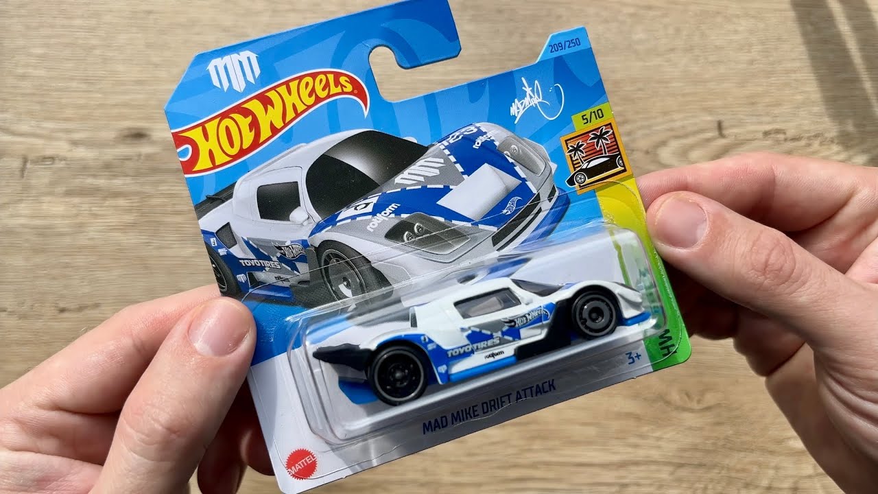 2023 Hot Wheels HW Exotics Mad Mike Drift Attack HKG58