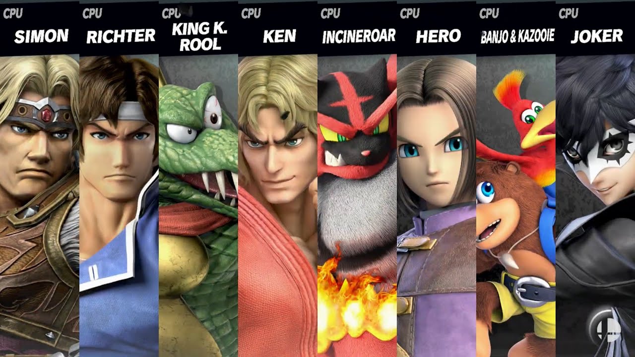 Super Smash Bros. Ultimate - Men's Battle 8