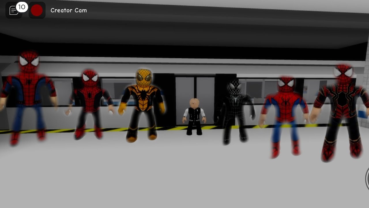 اكواد شخصيات سبايدر من لعبه Roblox الحلقه الرابعه